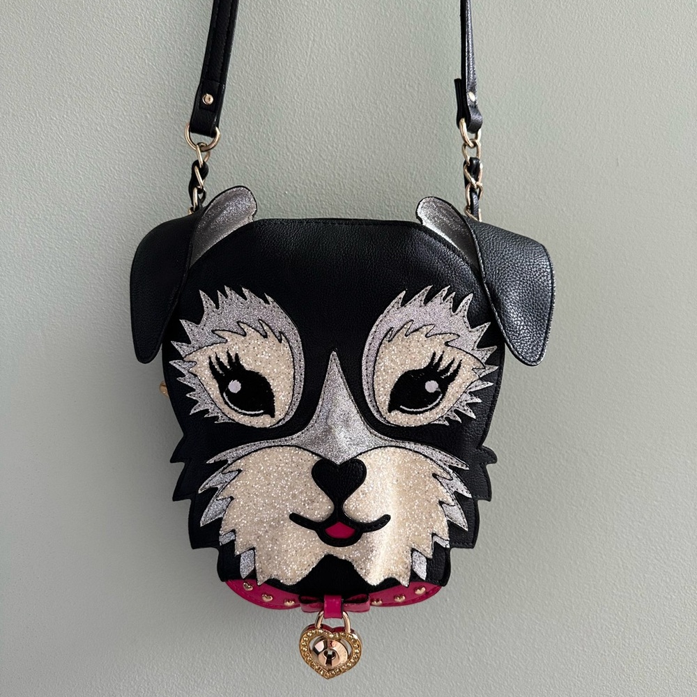 Betsey Johnson Fritzy the Puppy Crossbody